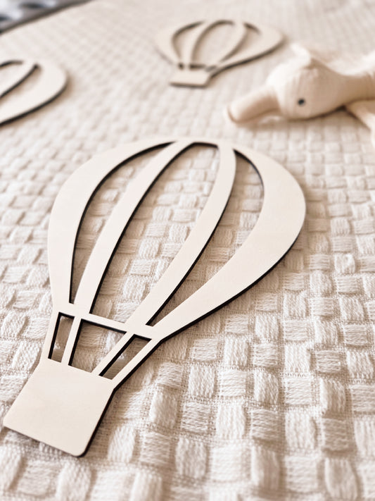 Heißluftballon-SET aus Holz