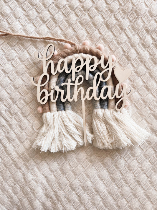 Happy Birthday Caketopper
