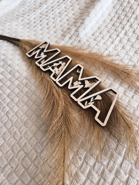 Muttertagsgeschenk Holzschild Mama