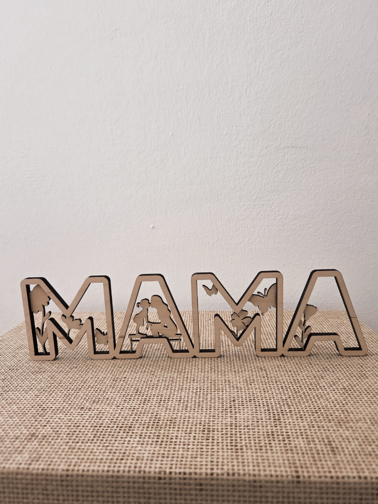 Muttertagsgeschenk Holzschild Mama