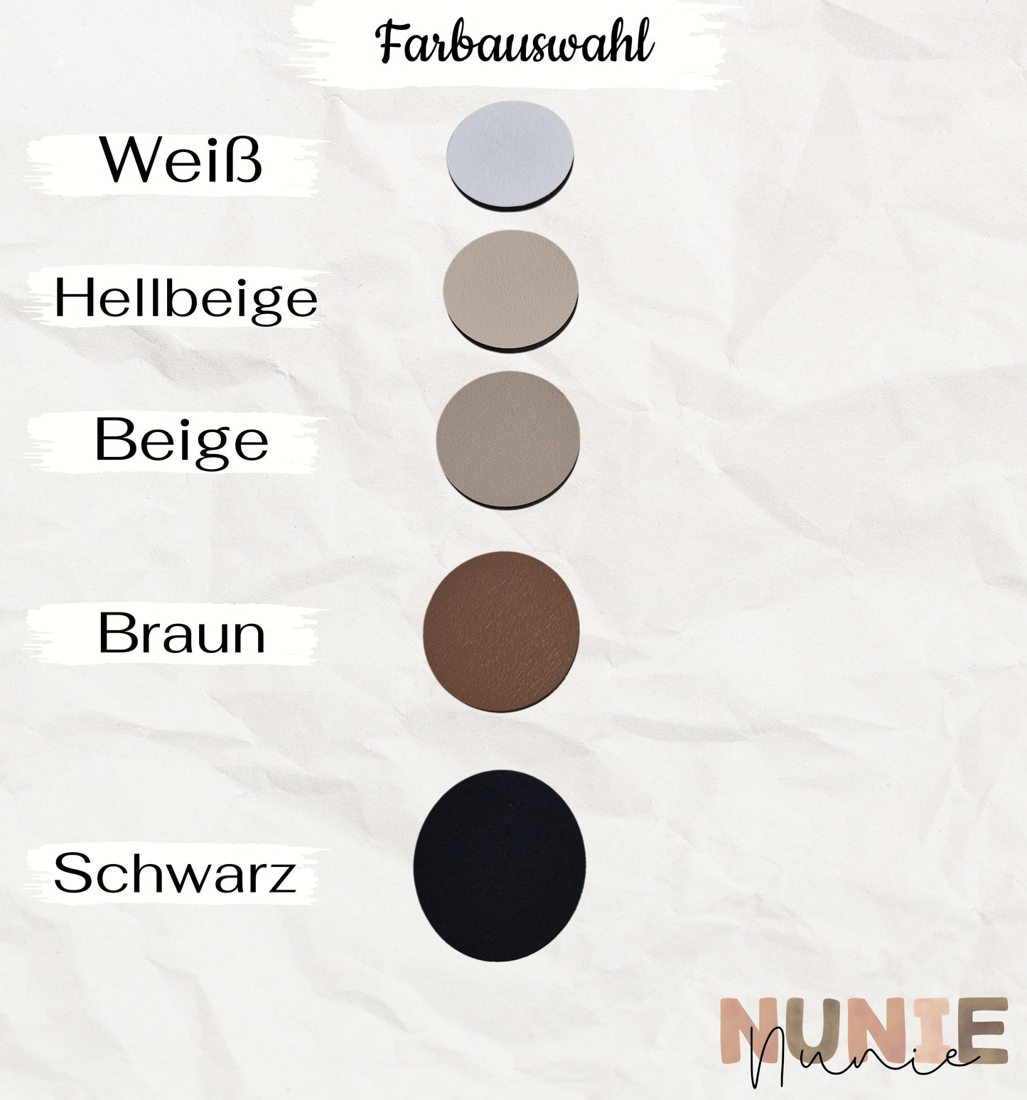 personalisiertes Namensschild - Schriftzug