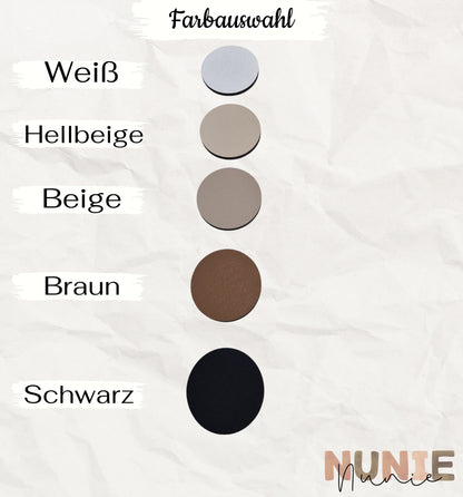 personalisiertes Namensschild - Schriftzug