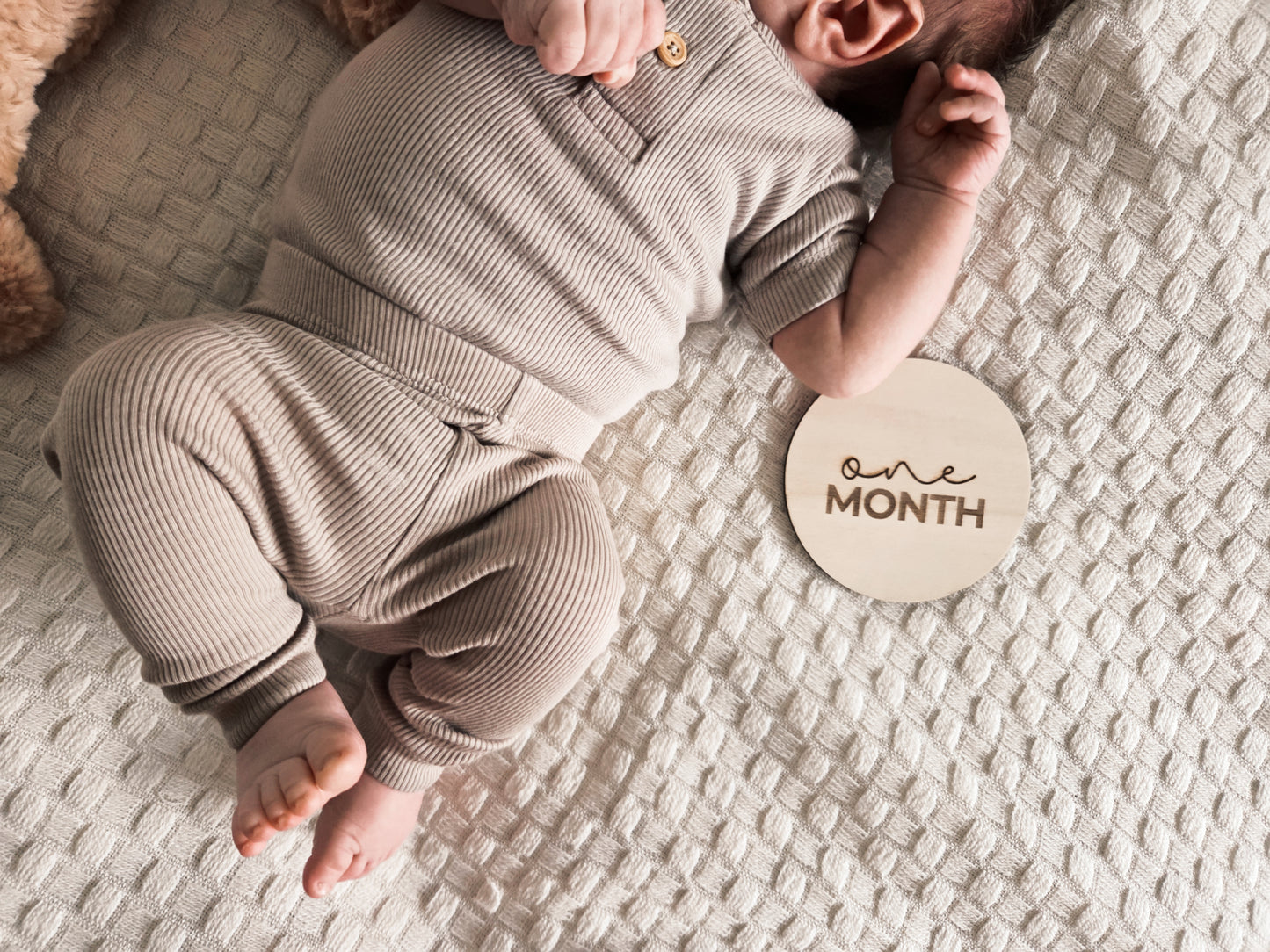 Meilensteinkarten Monatskarten Hallo kleines Wunder