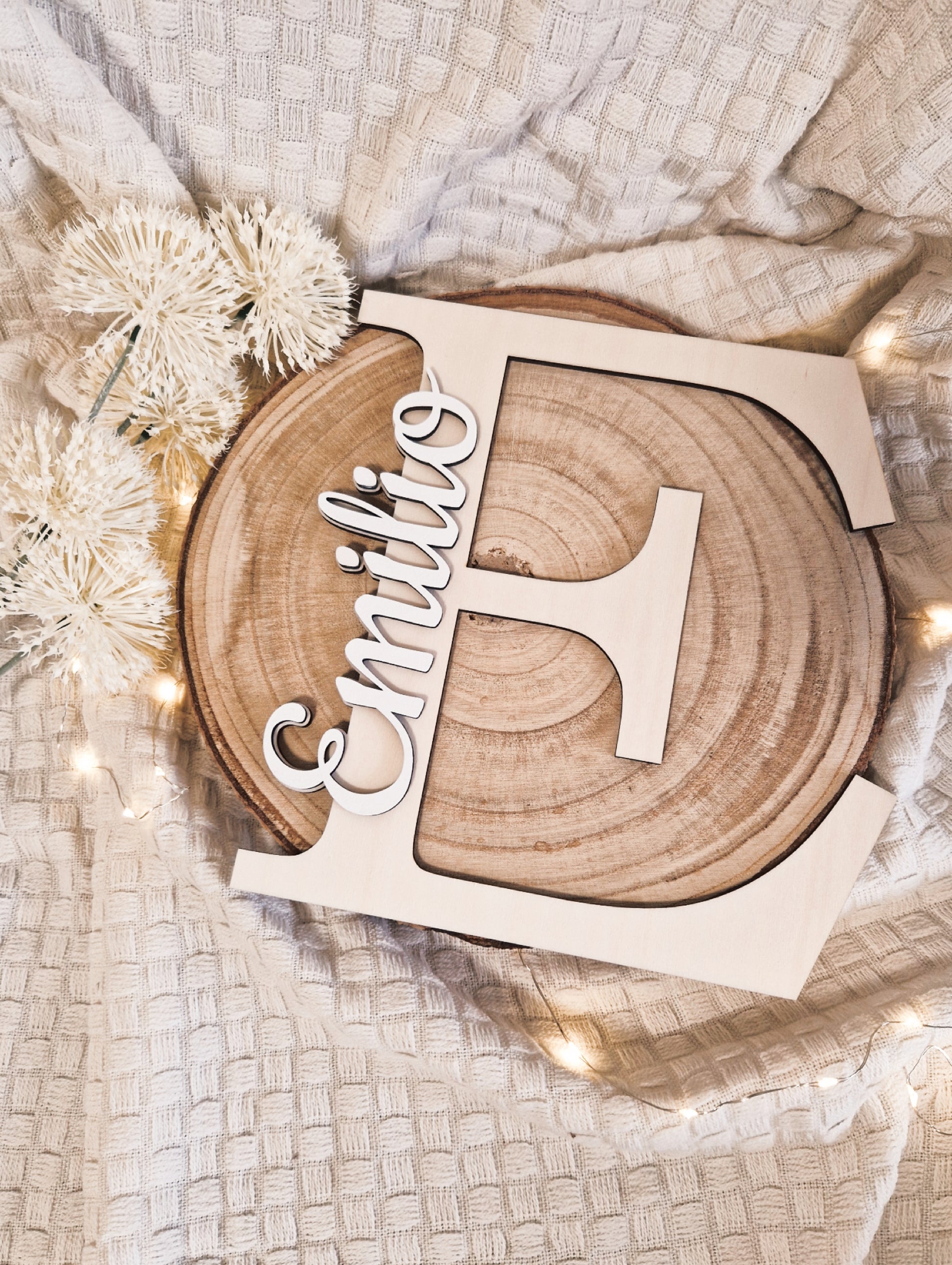 Kinderzimmer Türschild personalisiert Holz XXL