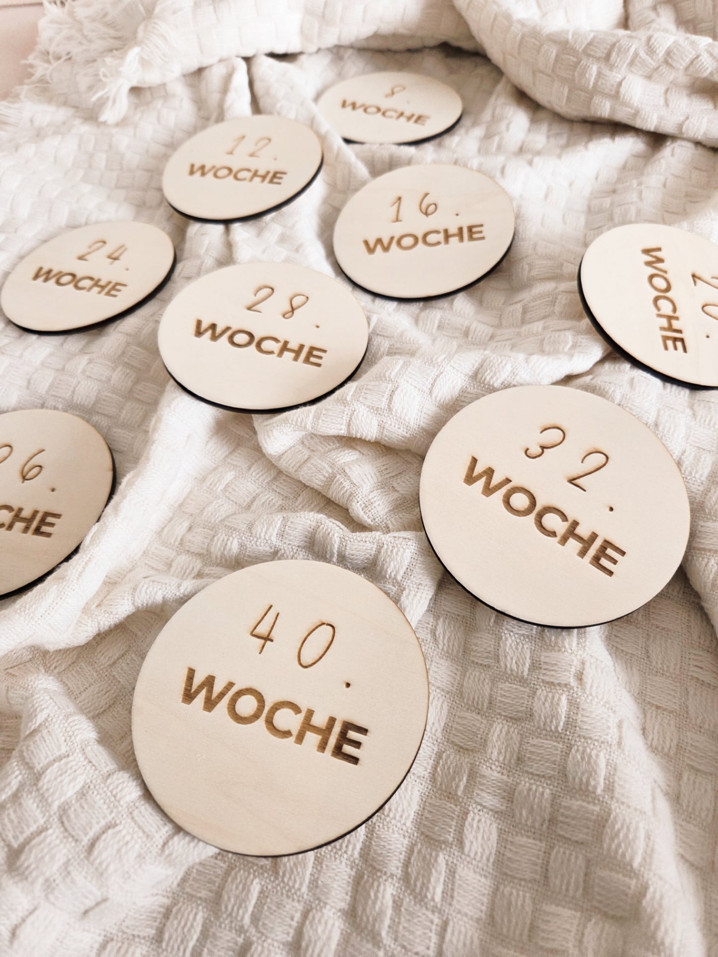 Meilensteinkarten Schwangerschaftswochen