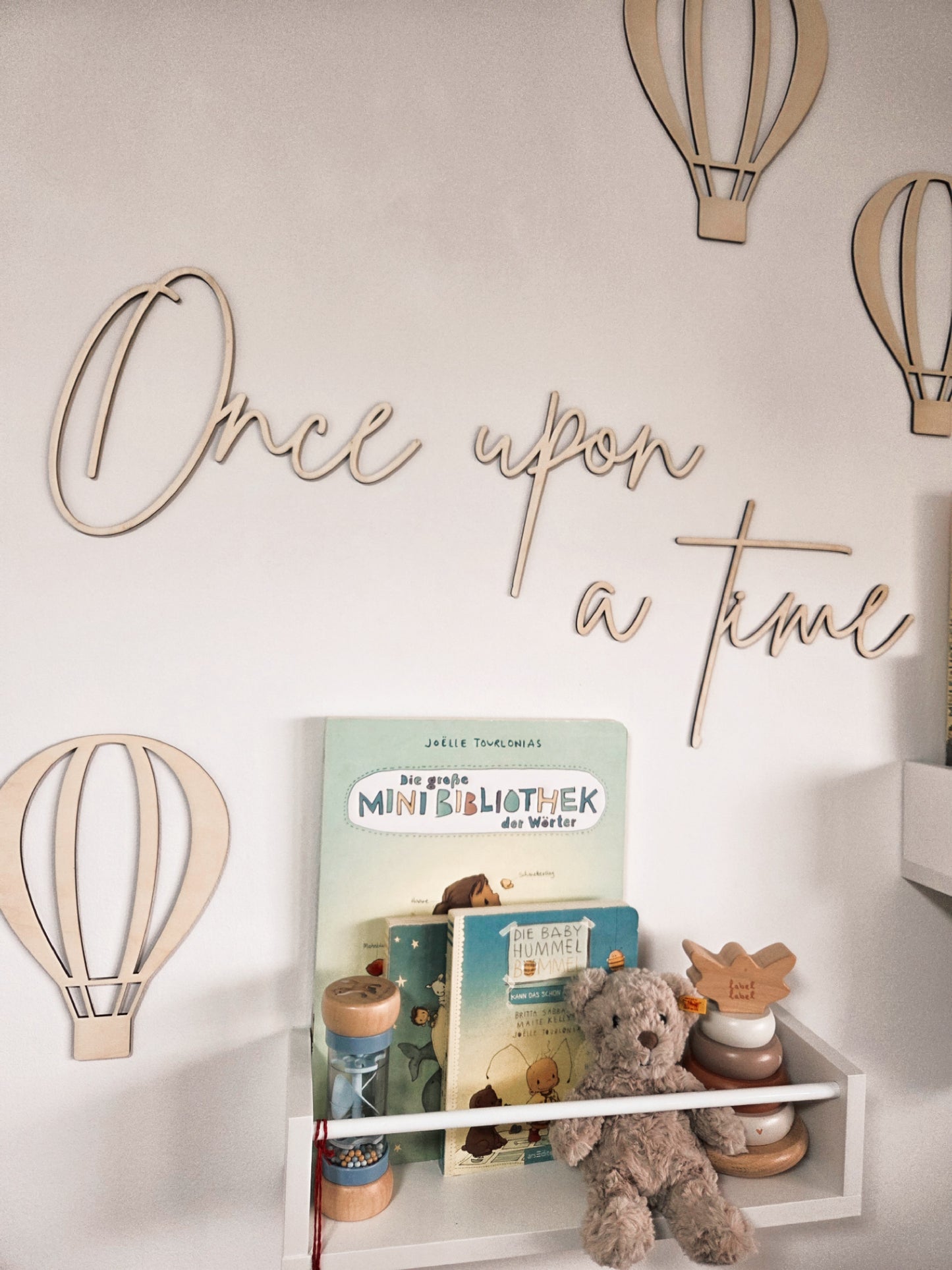 Once upon a Time Schriftzug aus Holz