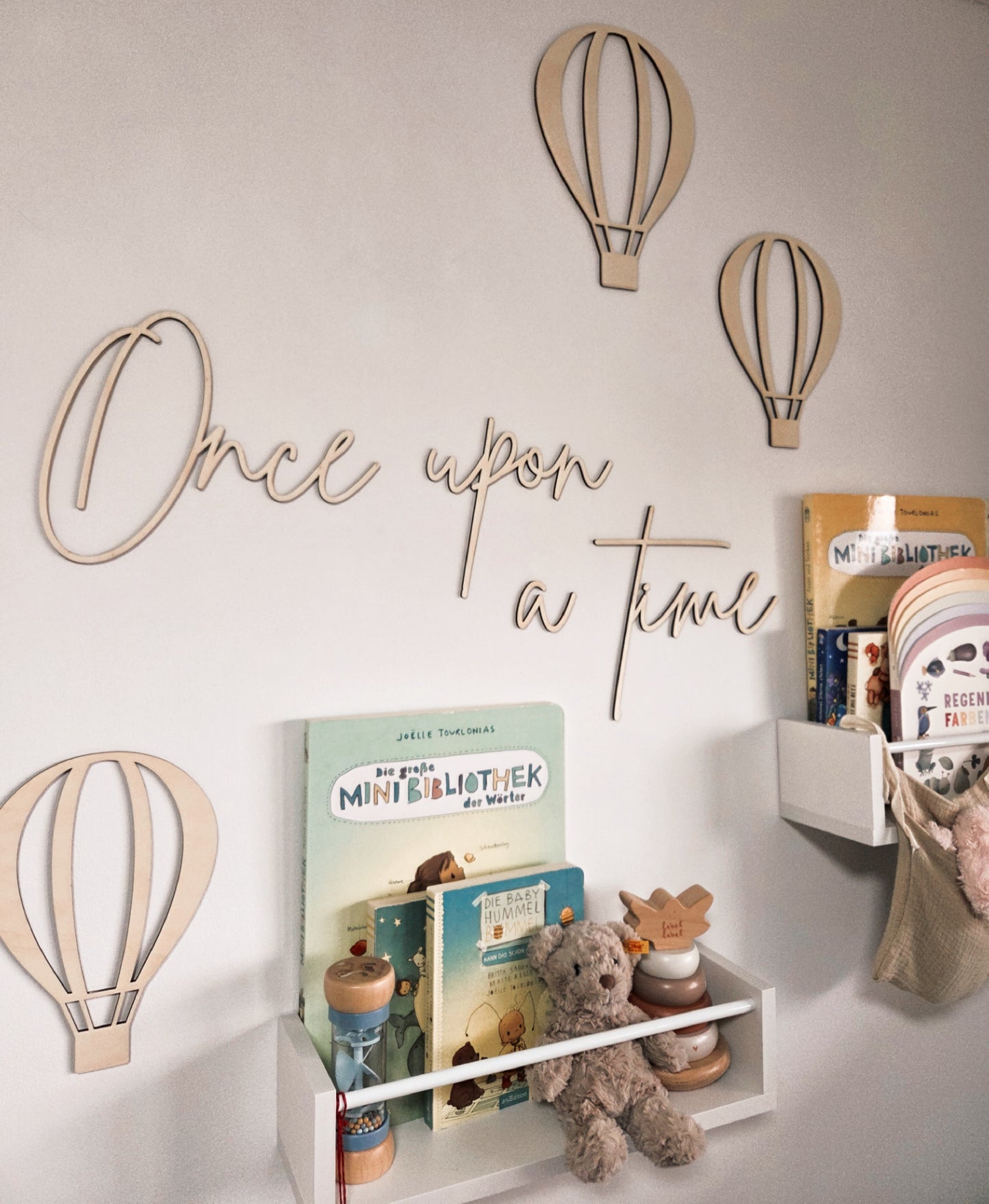 Once upon a Time Schriftzug aus Holz