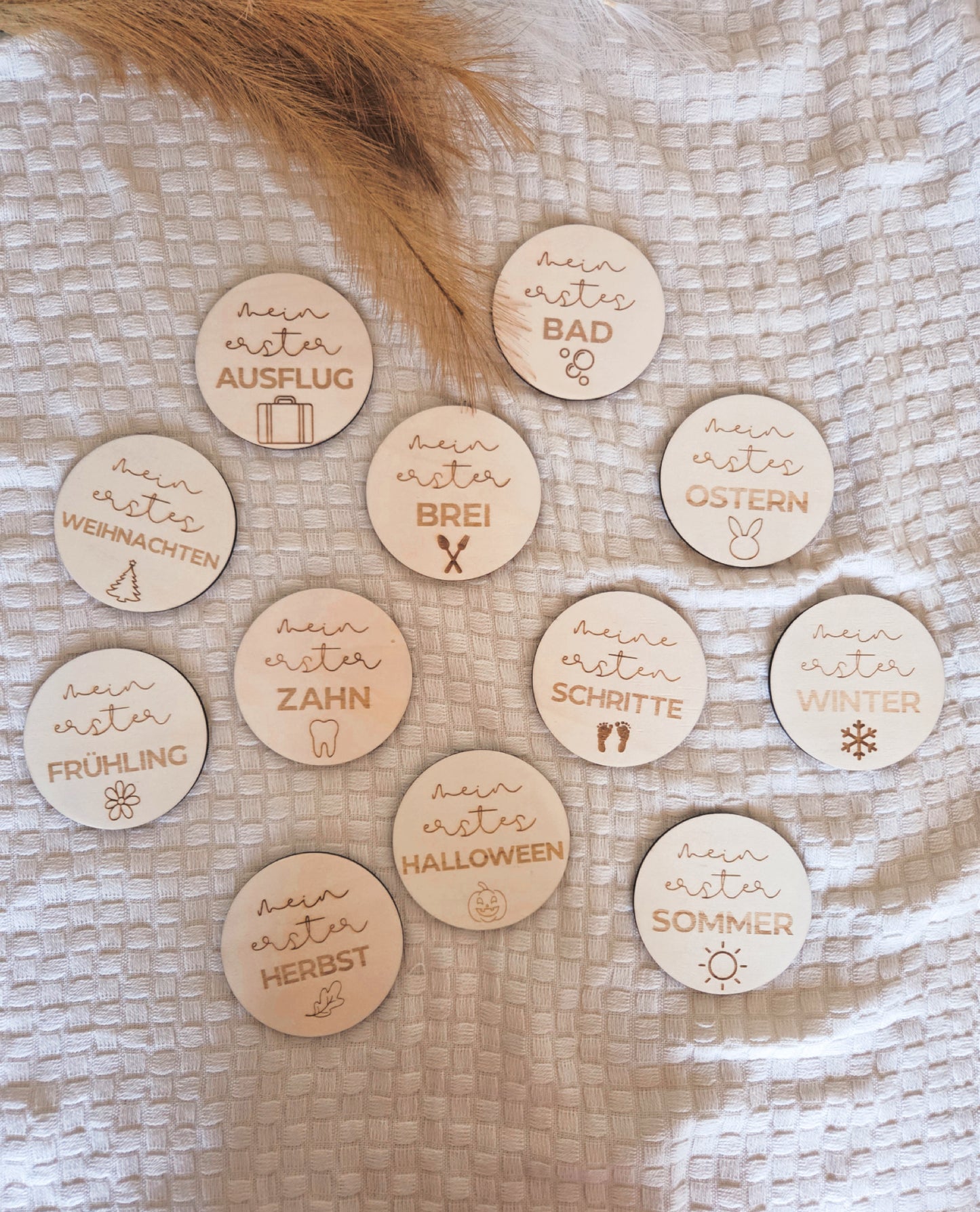 Meilensteinkarten SET "mein erstes Mal"