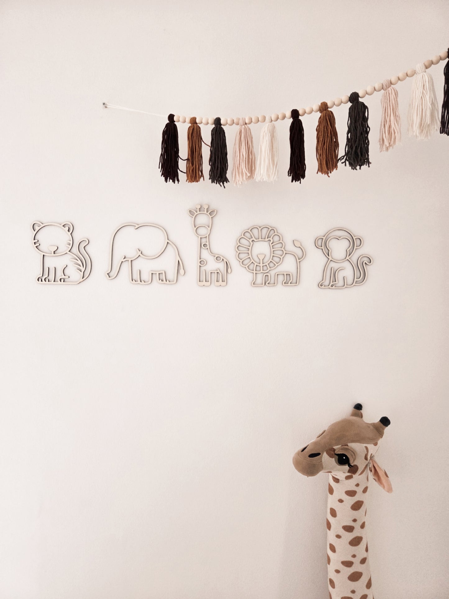 Safaritiere SET aus Holz