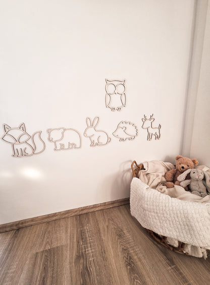 Waldtier SET aus Holz