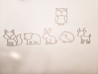 Waldtier SET aus Holz