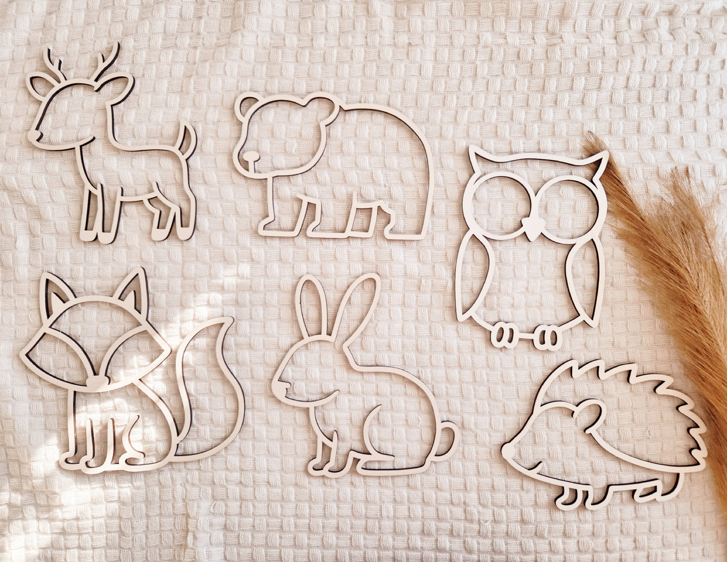 Waldtier SET aus Holz