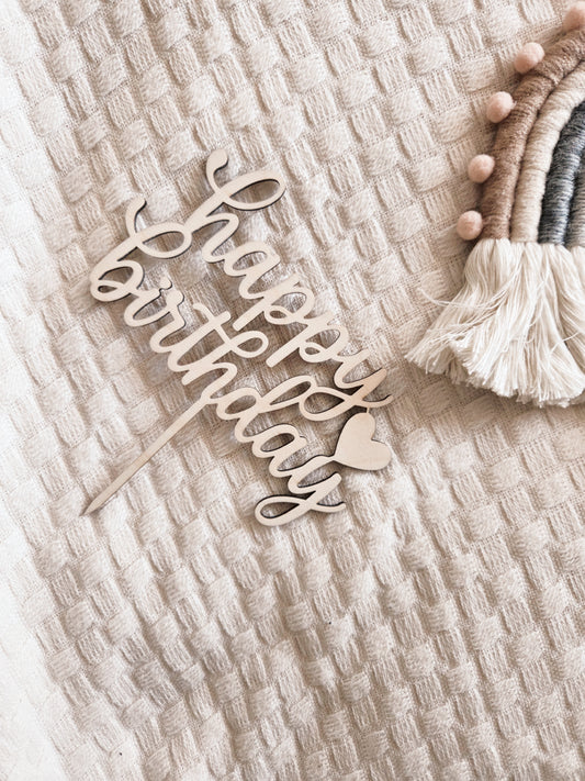 Happy Birthday Caketopper