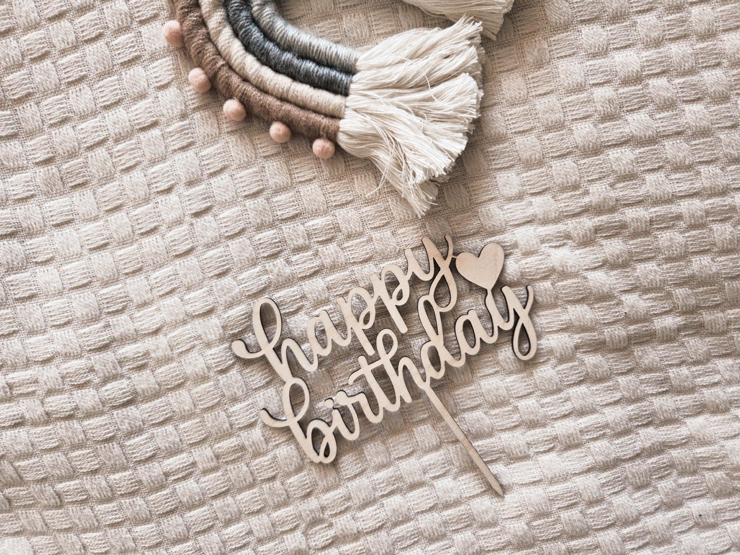 Happy Birthday Caketopper