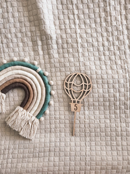 Caketopper Geburtstag Ballon