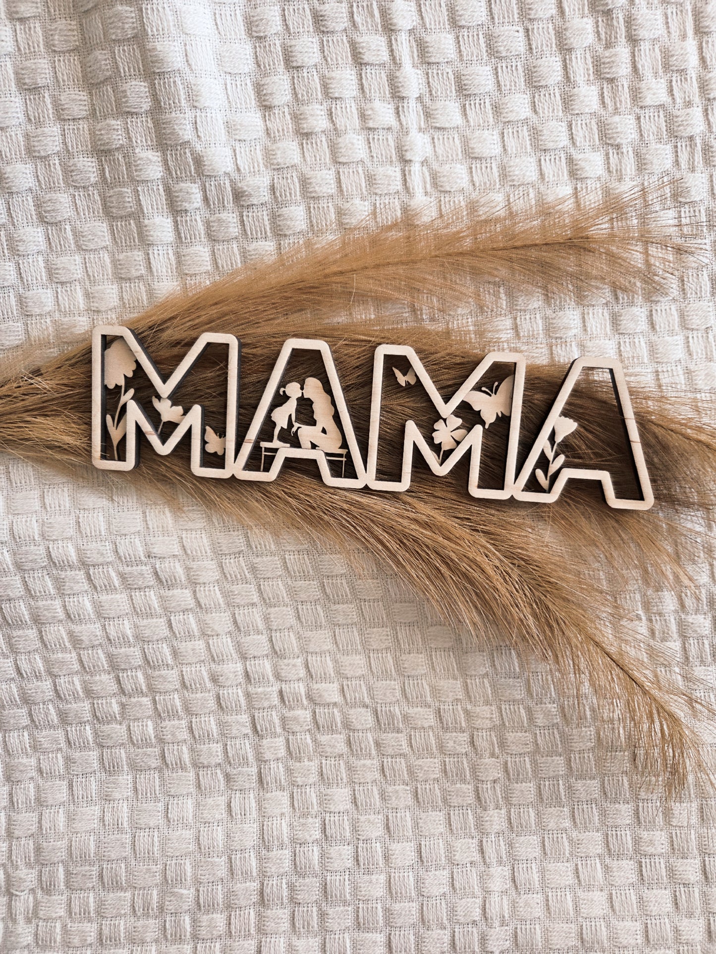 Muttertagsgeschenk Holzschild Mama
