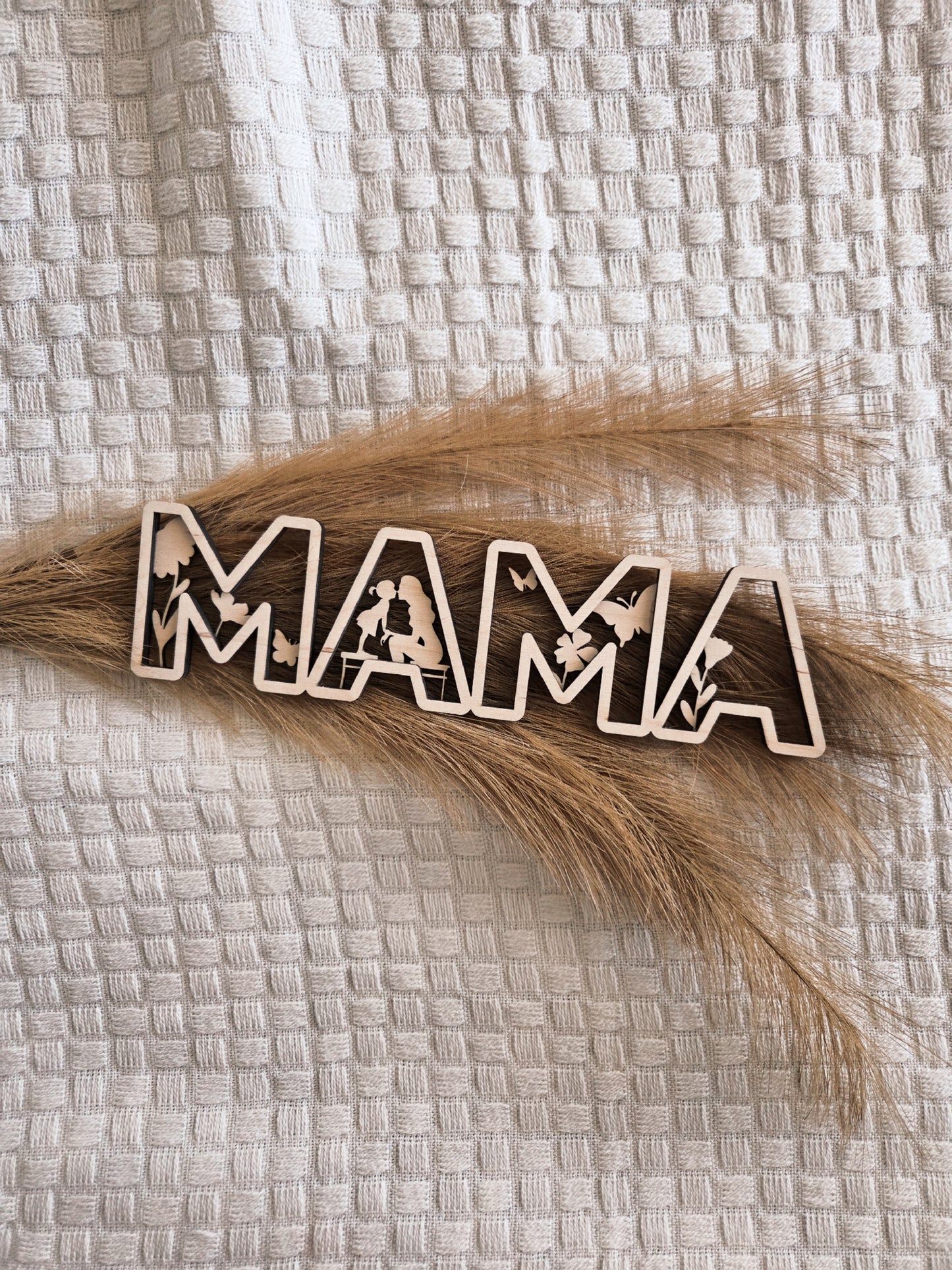Muttertagsgeschenk Holzschild Mama