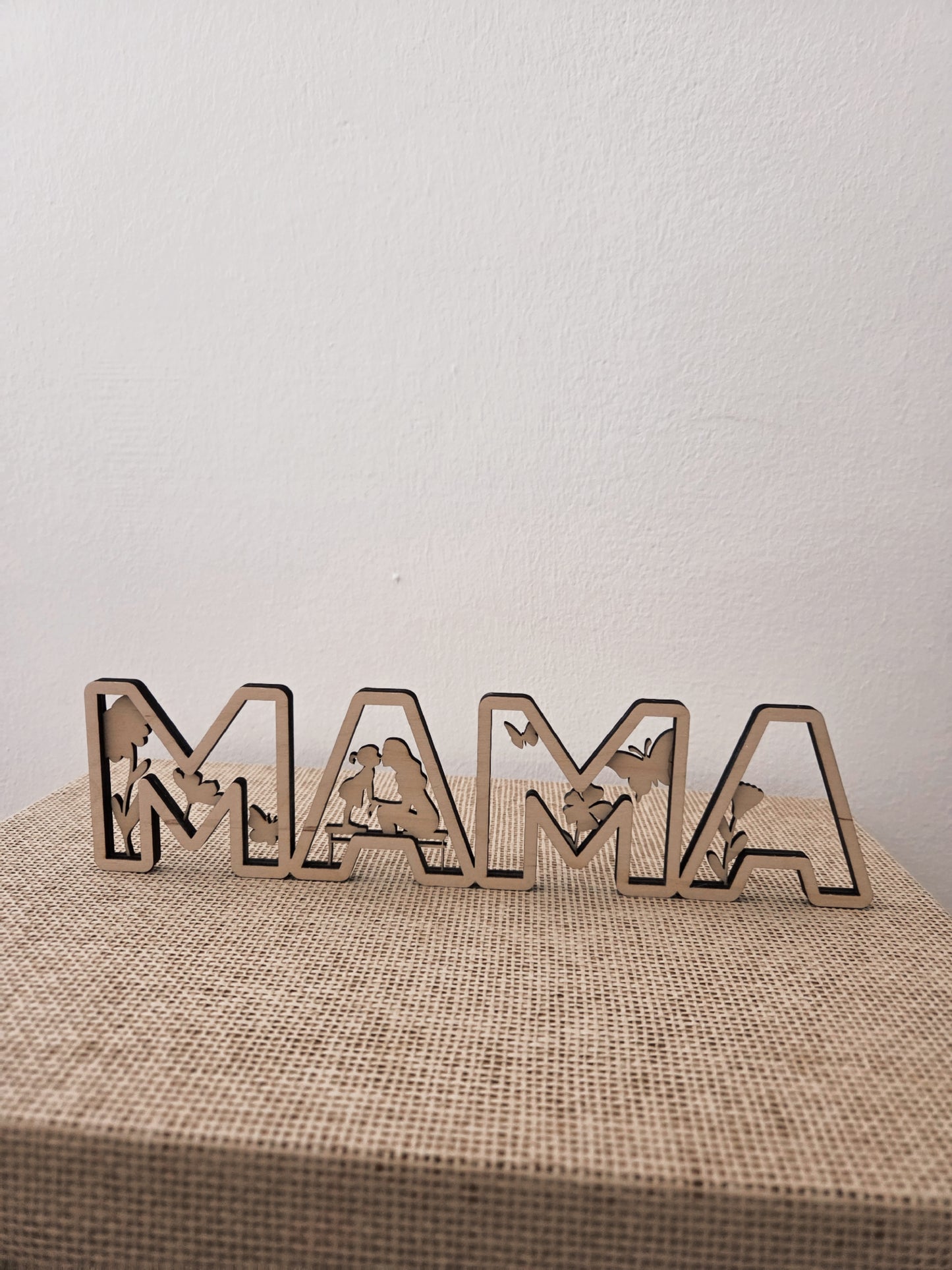 Muttertagsgeschenk Holzschild Mama