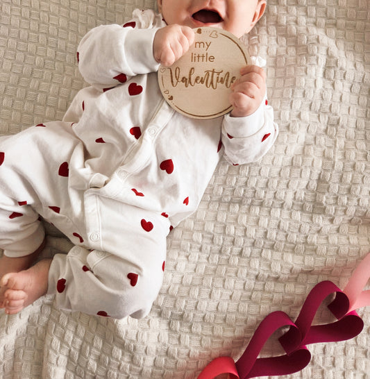 Valentinstag Holzschild