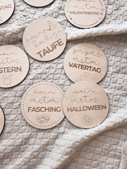 Meilensteinkarten SET meine ersten "Feiertage"