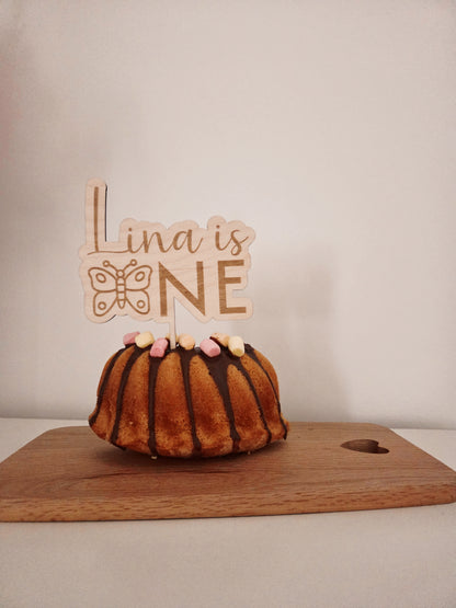 Caketopper Geburtstag ONE