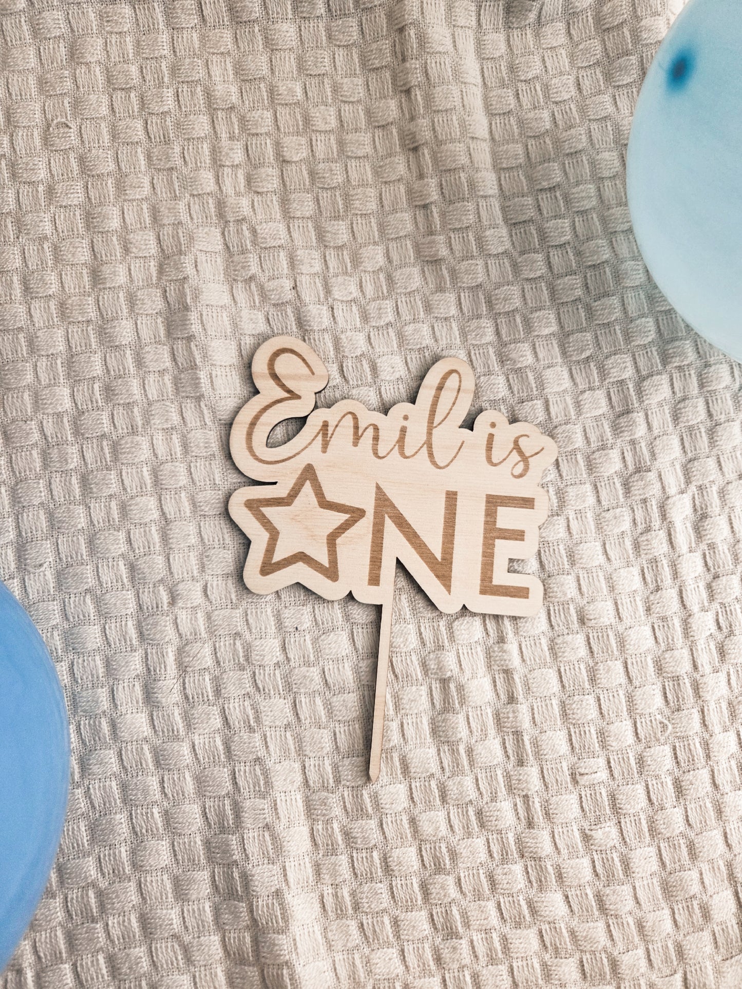 Caketopper Geburtstag ONE