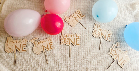 Caketopper Geburtstag ONE