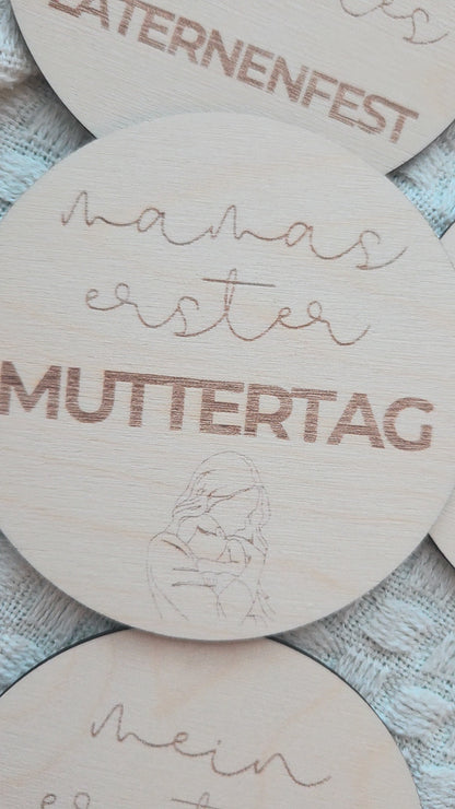 Meilensteinkarten SET meine ersten "Feiertage"