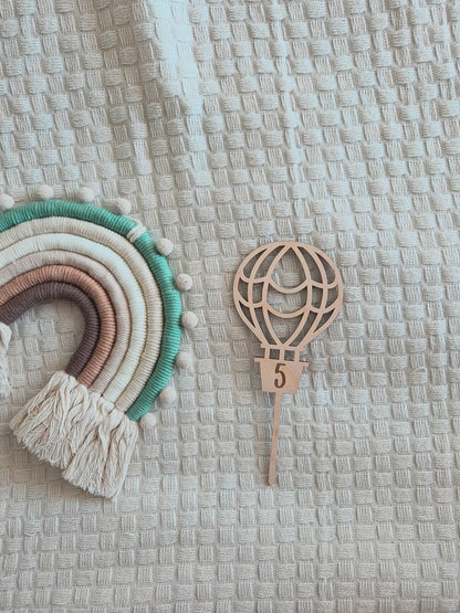 Caketopper Geburtstag Ballon